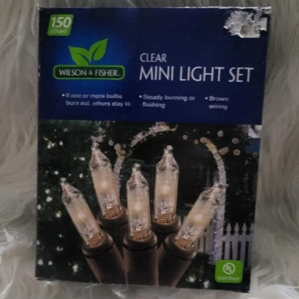 Wilson & Fisher Clear Mini Lights
